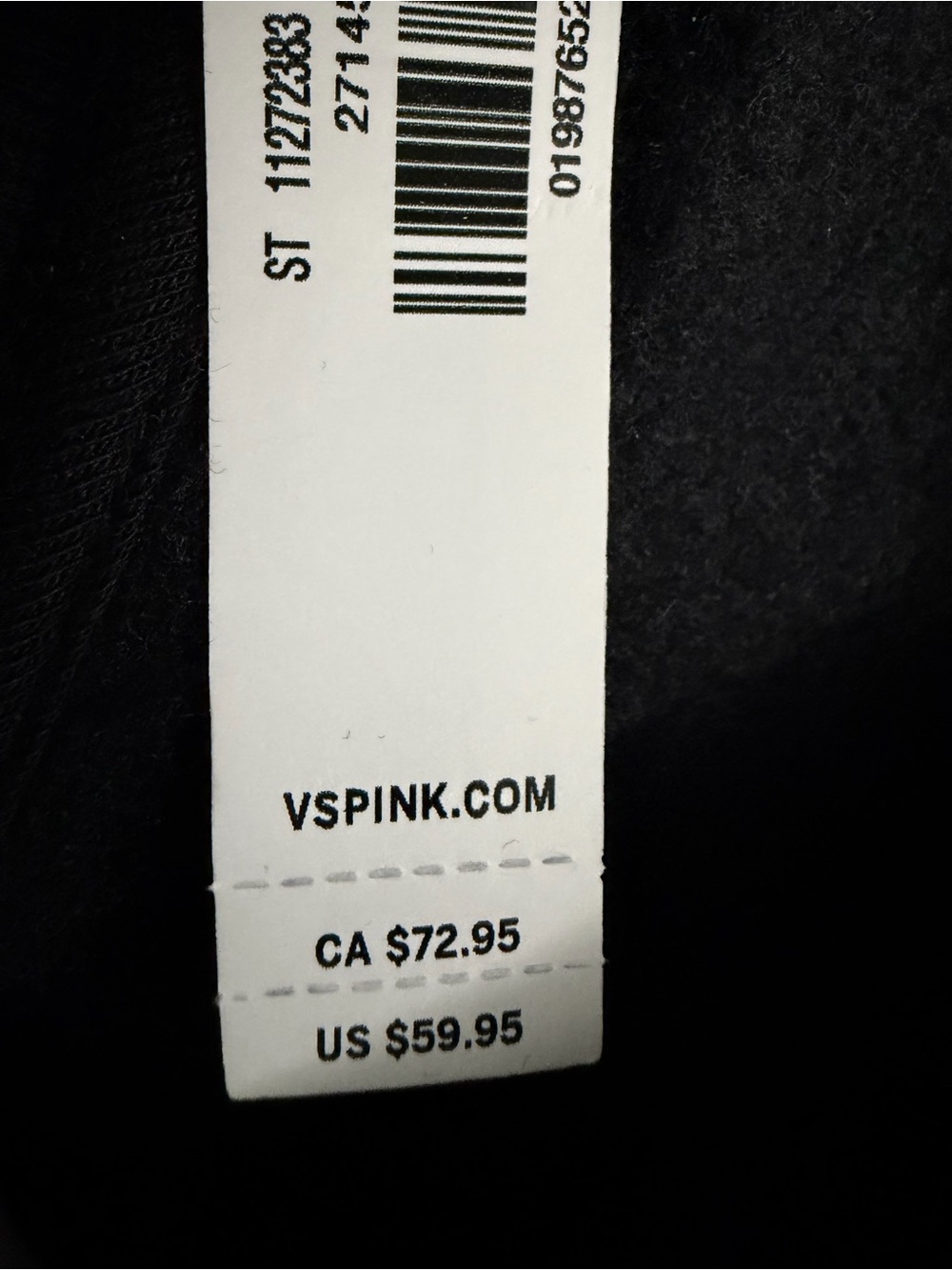 PINK Victoria's Secret Black V-Neck Button Cardigan - Picture 7 of 7